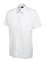 Mens Poplin Half Sleeve Shirt - UC710 |  Uneek