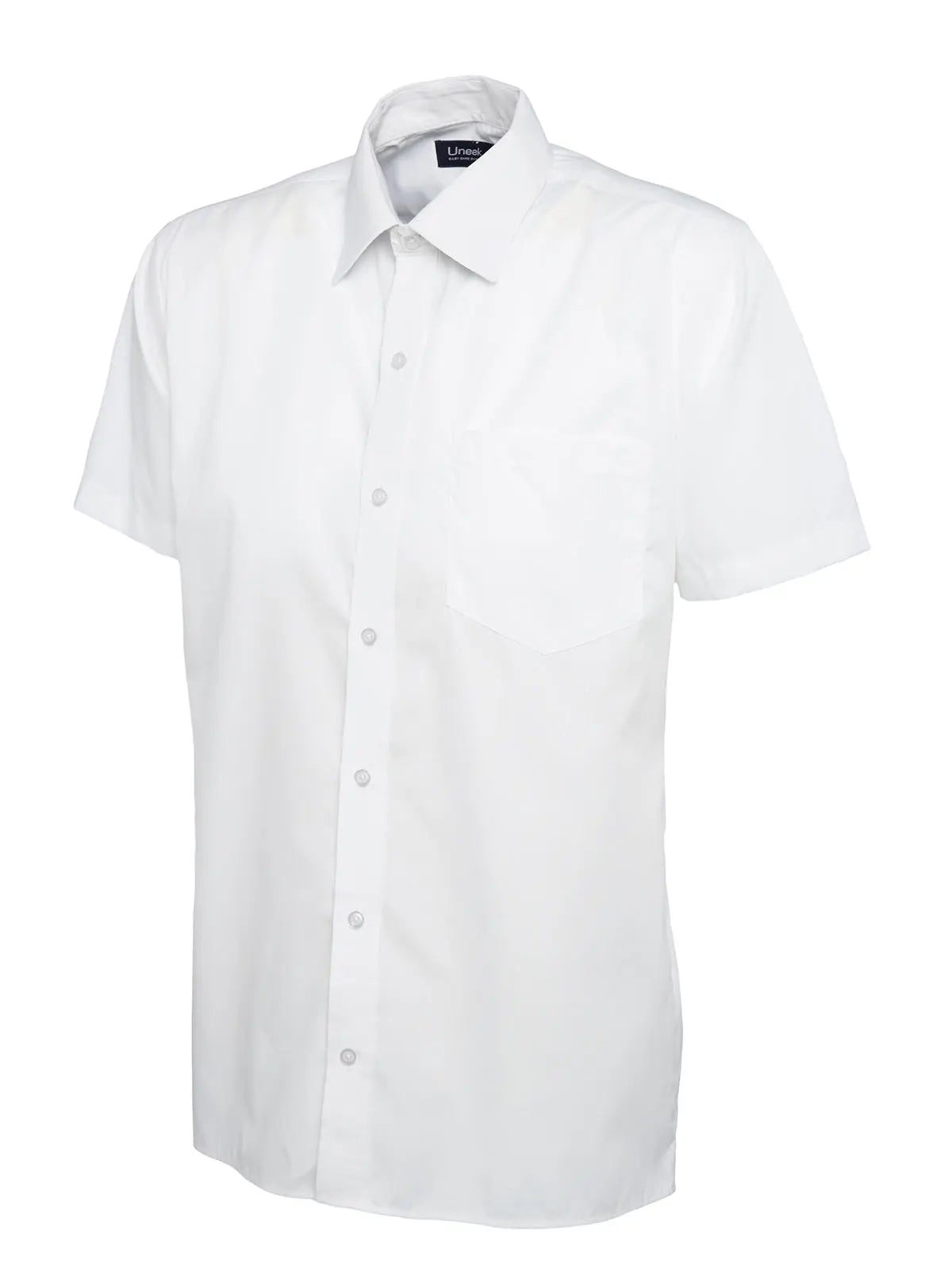 Mens Poplin Half Sleeve Shirt - UC710 |  Uneek