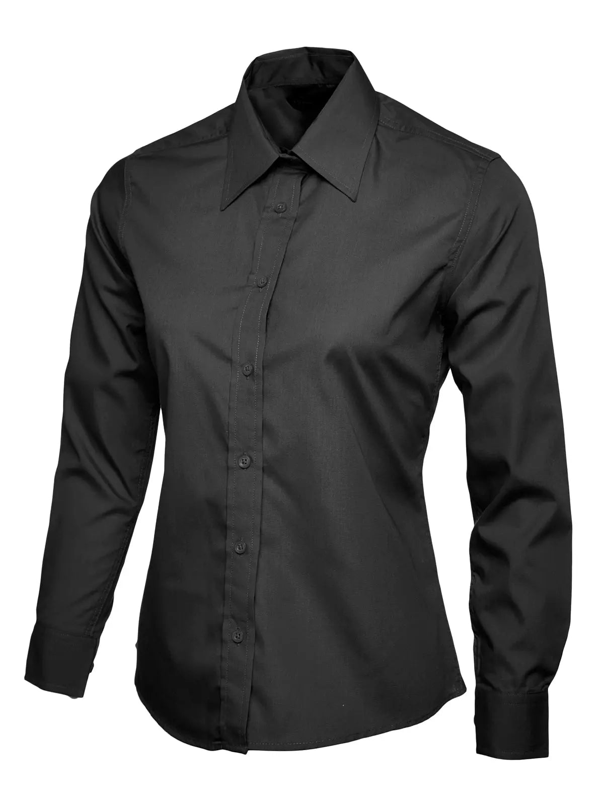 Ladies Poplin Full Sleeve Shirt - UC711 |  Uneek