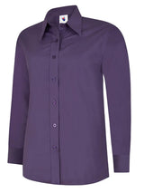 Ladies Poplin Full Sleeve Shirt - UC711 |  Uneek