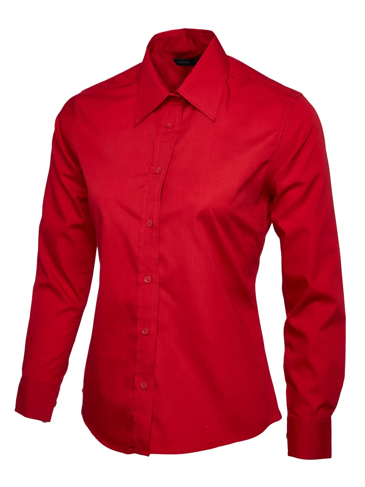 Ladies Poplin Full Sleeve Shirt - UC711 |  Uneek