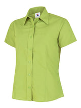 Ladies Poplin Half Sleeve Shirt - UC712 |  Uneek