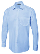 Men's Long Sleeve Poplin Shirt - UC713 |  Uneek