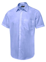 Men's Short Sleeve Poplin Shirt - UC714 |  Uneek