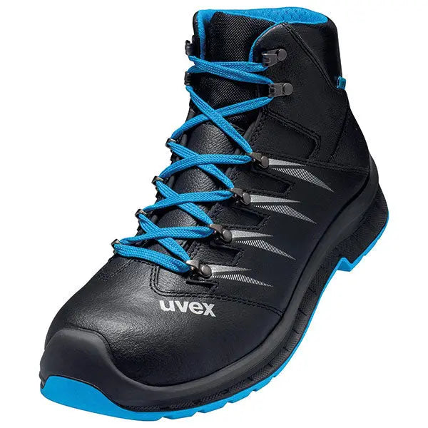 Uvex Uvex Trend Safety Boots Uv69352 - Black Blue - Customisable Safety Boots