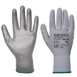 Portwest Vending Pu Palm Glove VA120 - Grey - Customisable Hand Protection