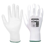 Portwest Vending Pu Palm Glove VA120 - White - Customisable Hand Protection