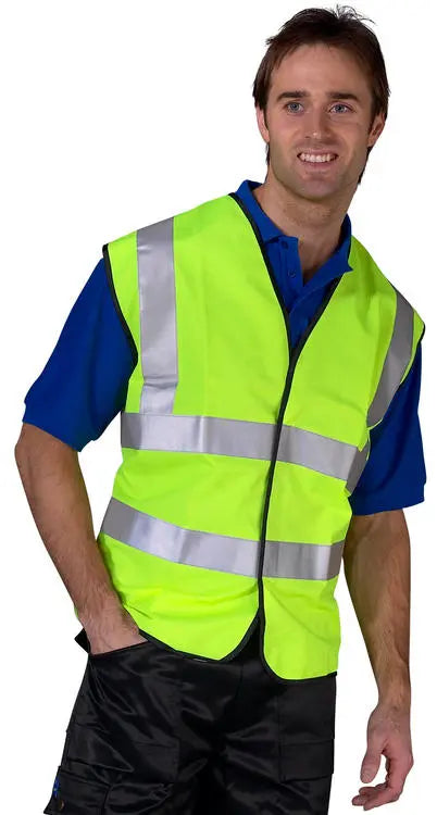 Beeswift Hi Vis Vest Wceng - - Customisable Hi-Vis Vest