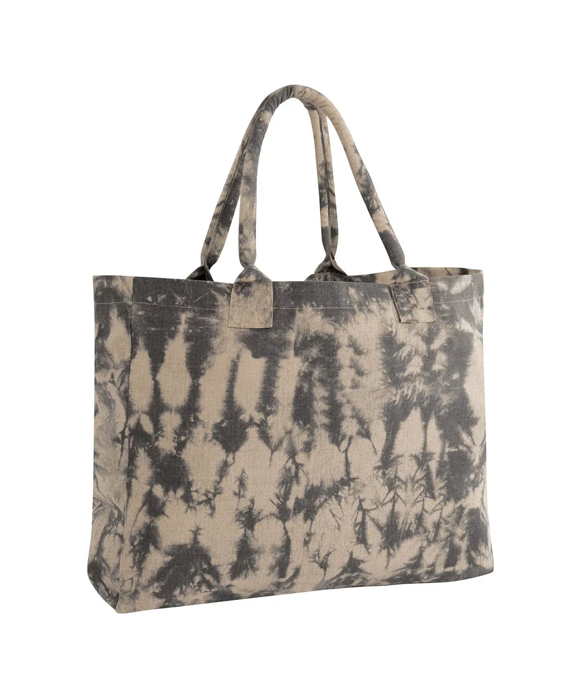 Tie-dye canvas tote bag