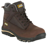 Jcb Workwear Boots Workmax - Brown - Customisable Safety Boots