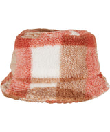 Sherpa check bucket hat (5003SC)