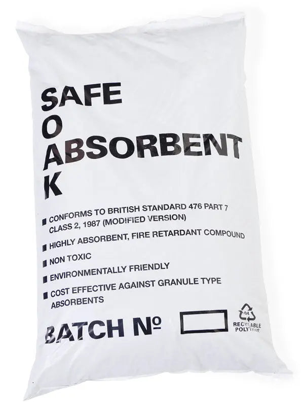 Beeswift Loose Fibre Spill Absorbant Ltr Zlfa30 - White 30L - Customisable Granules