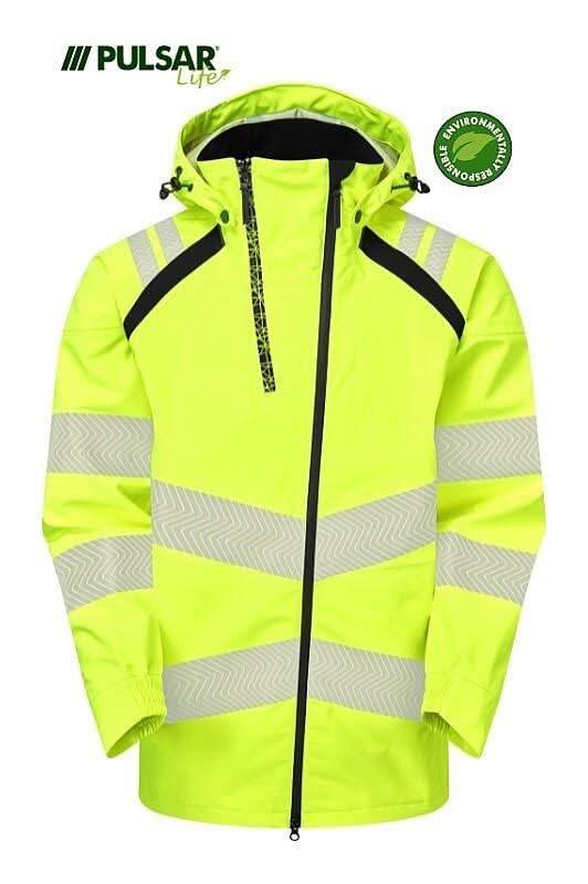 Pulsar LIFE GRS Ladies Shell Jacket LFE959 - Yellow - Customisable Jacket