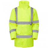 EcoViz 4K Womens Baffle Lined Anorak Cheristow AL01 - HV YELLOW - Customisable Hi-Vis Coats / Jackets