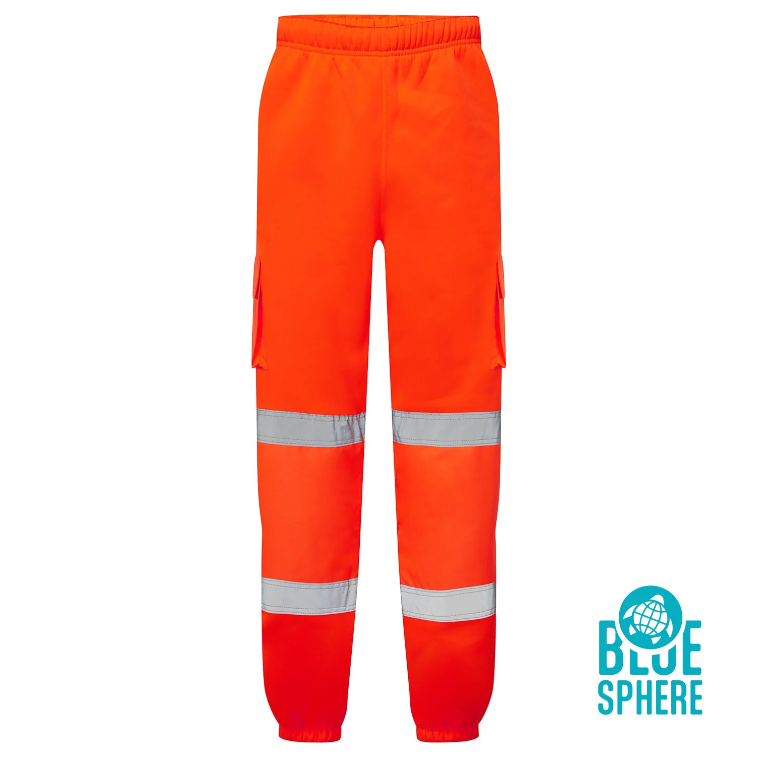 Supertouch Blue Sphere - Supertouch Eco Hi Vis Orange Jogging Bottoms - EHV08 |  Supertouch Blue Sphere