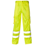 Supertouch Hi Vis Yellow Combat Trousers - H62 |  Supertouch