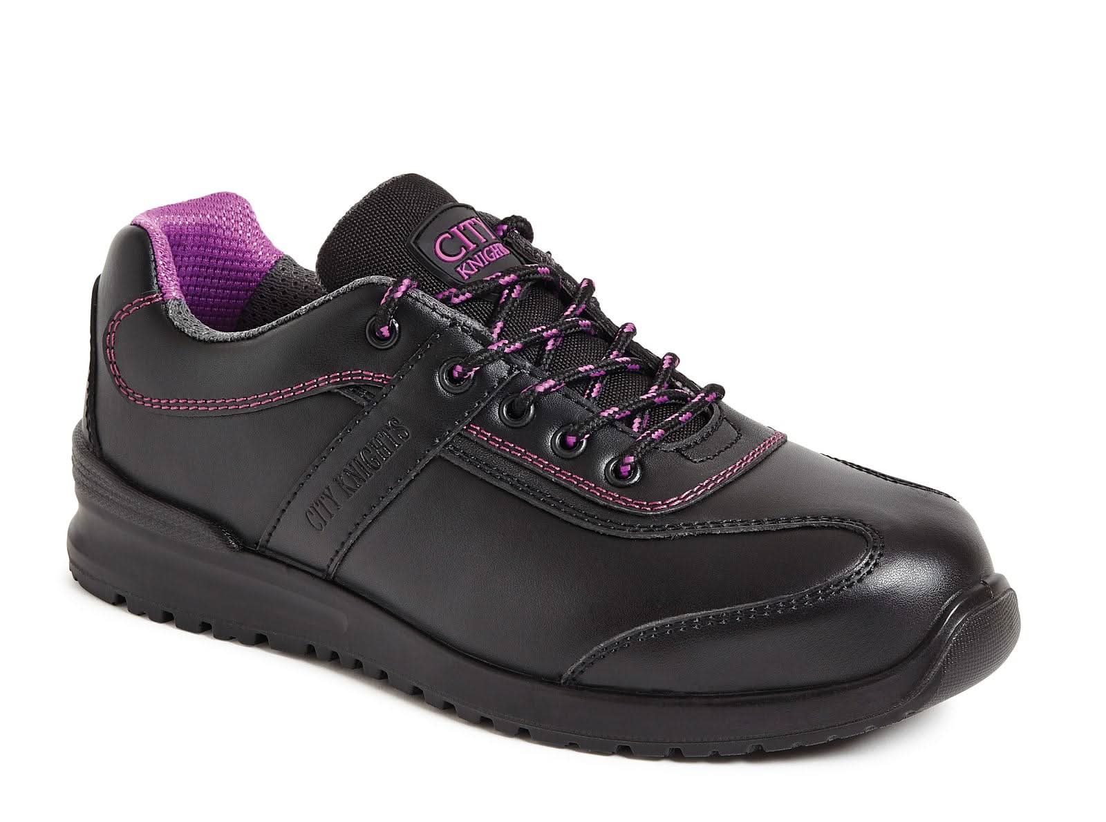 City Knights Safety Shoes SS620CM - Black - Customisable General Safety Shoes