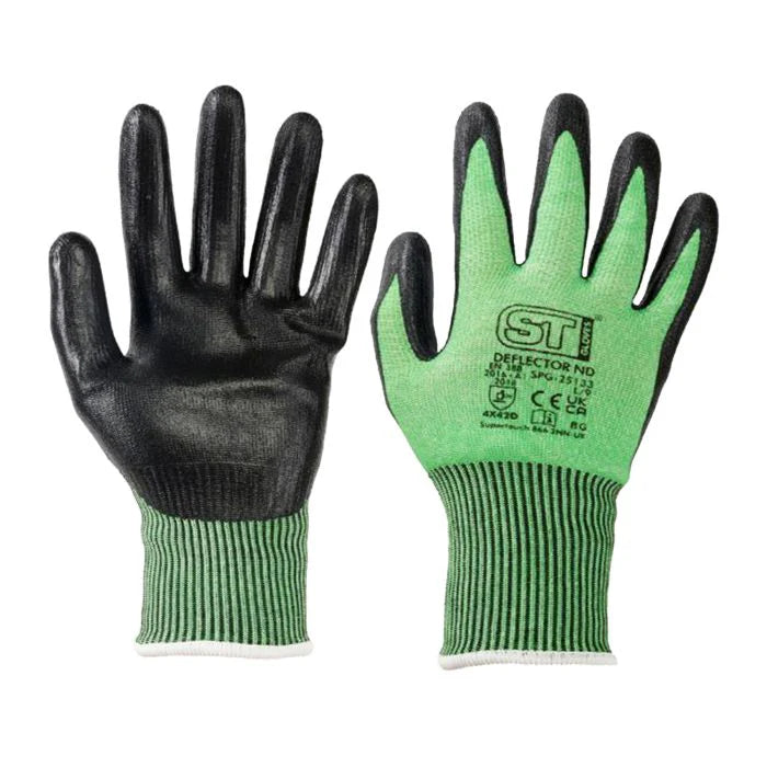 Supertouch Deflector ND Cut-Level D Nitrile Foam Gloves - G252 |  Supertouch