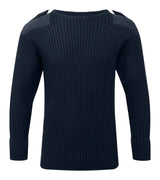 Fort Crew Neck Combat Jumper 120 - Navy Blue - Customisable
