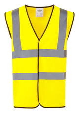 Hi Vis Vest 225 - Yellow - Customisable Hi-Vis Vest