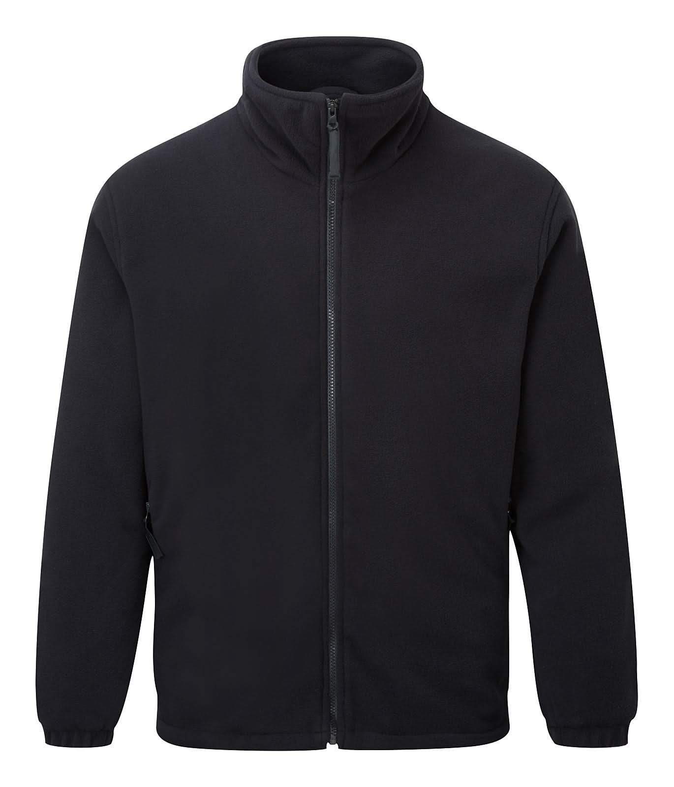 Fort Lomond Fleece Jacket 207 - Black - Customisable Jacket
