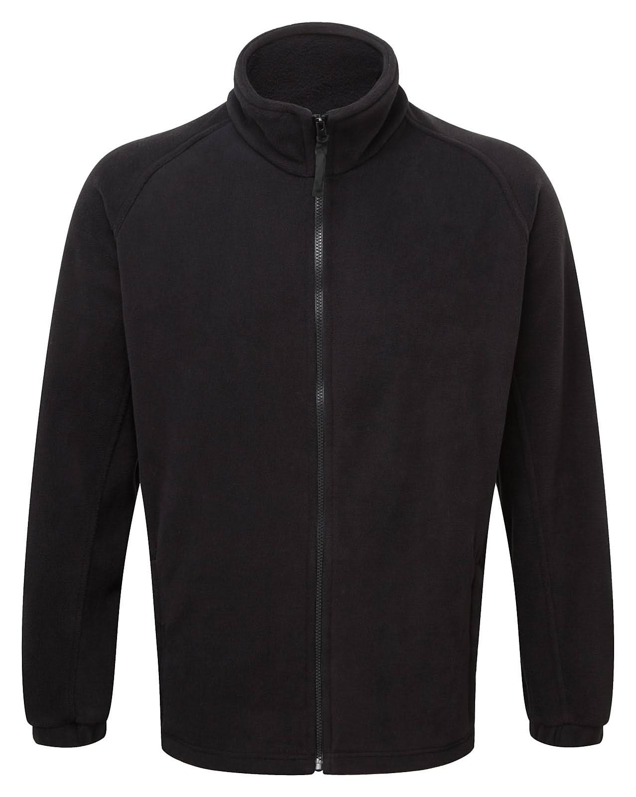 Fort Melrose Fleece Jacket 205 - Black - Customisable Jacket