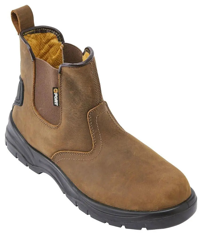 Fort Regent Safety Boot Ff104 - Brown - Customisable Boots