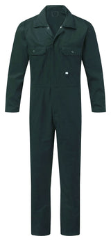 Fort Stud Front Coverall 344 - Green - Customisable Coveralls