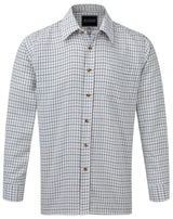 Fort Tattersall Shirt 100 - Blue - Customisable Shirts