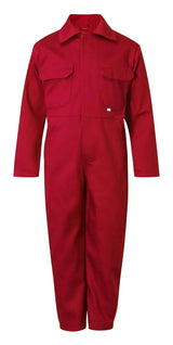 Fort Tearaway Junior Coverall 333 - Red - Customisable Coveralls