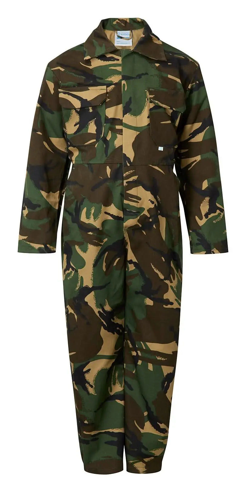 Fort Tearaway Junior Coverall 333 - Woodland - Customisable Coveralls