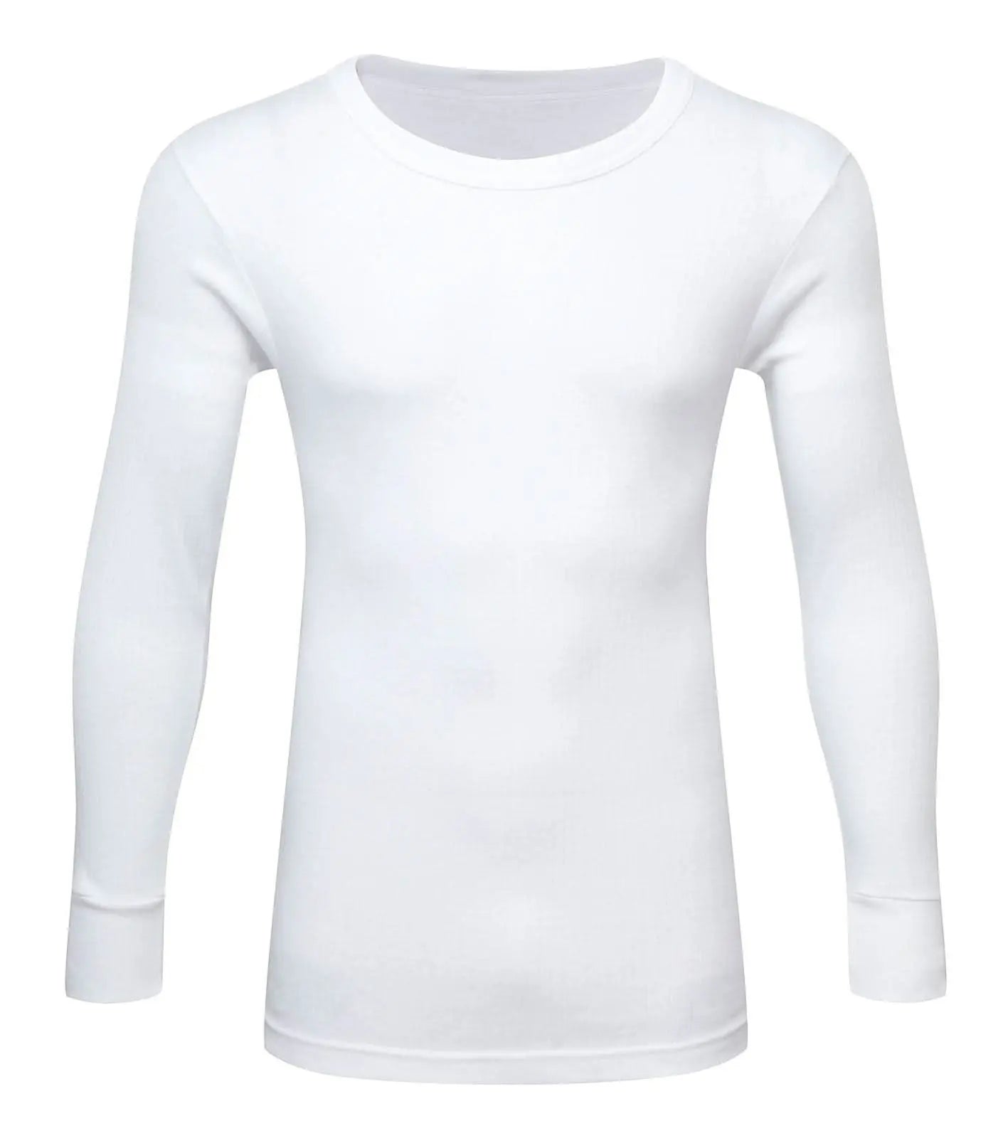 Fort Thermal Long Sleeve Vest 801 - White - Customisable