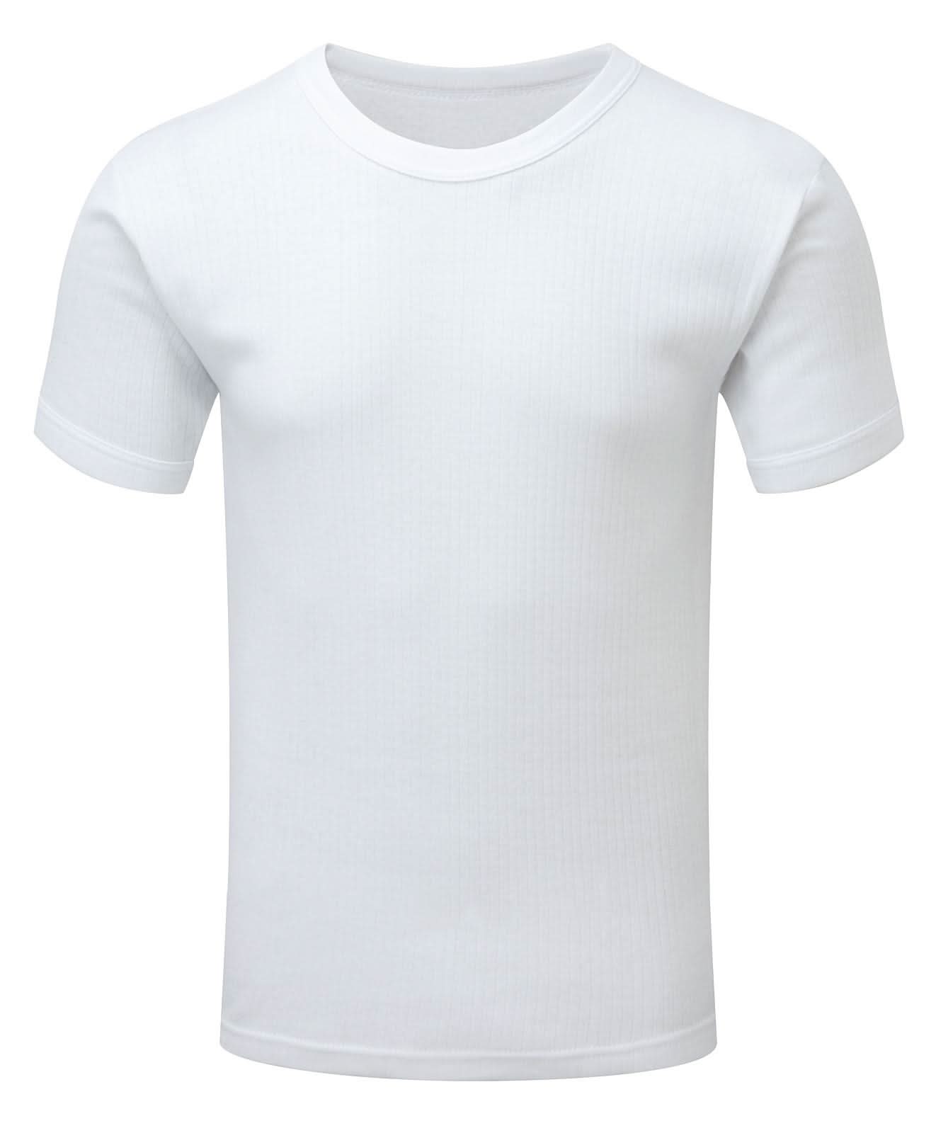 Fort Thermal Short Sleeve Vest 802 - White - Customisable