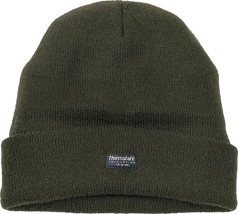 Thinsulate Knitted Watch Hat 401 - Green One Size - Customisable Hats