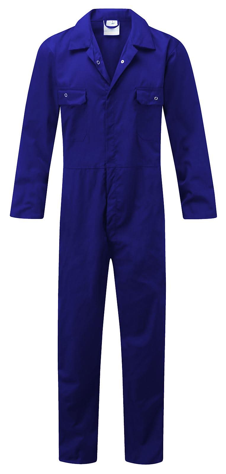 Fort Workforce Coverall 318 - Royal Blue - Customisable Coveralls