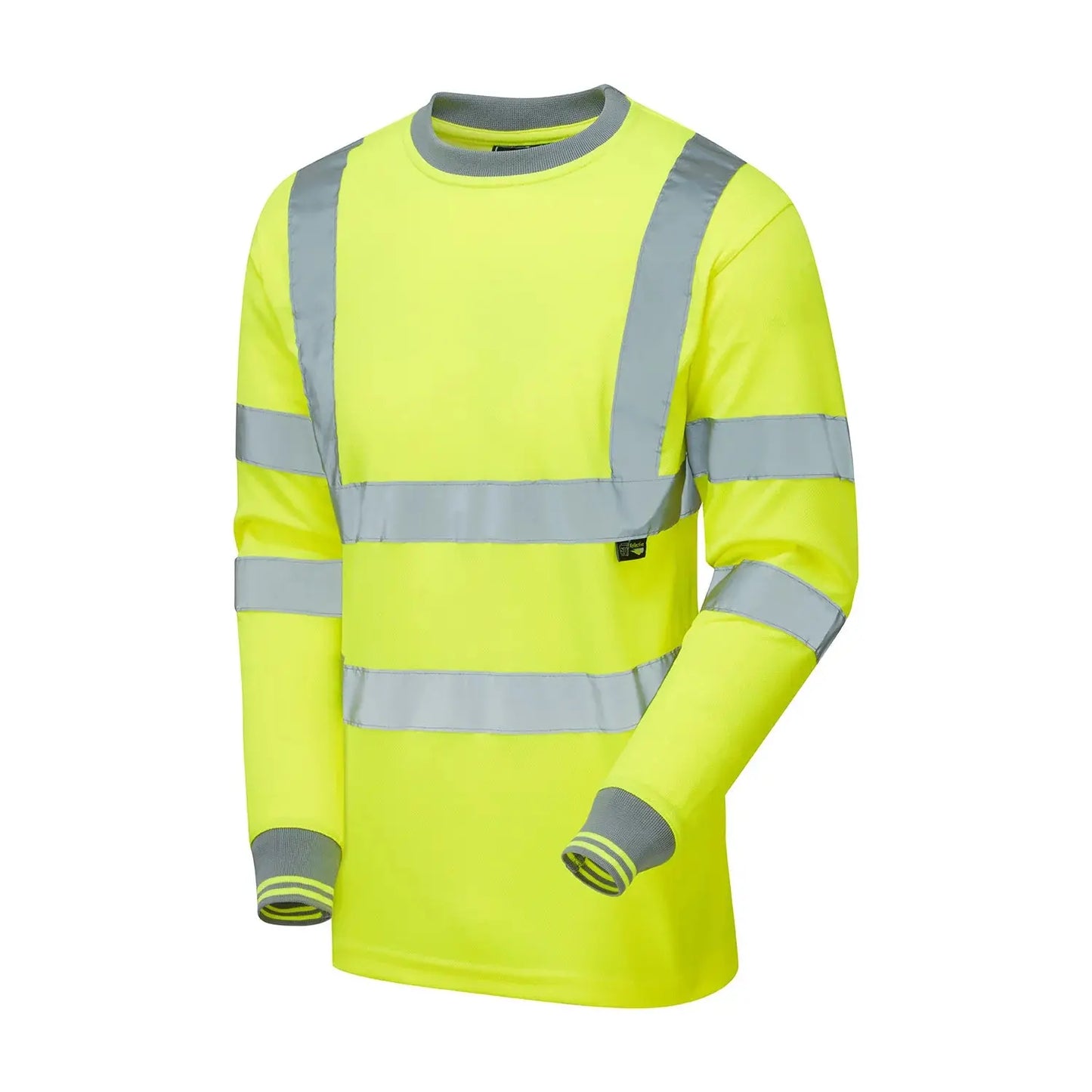 Supertouch - HV Long Sleeve Bird Eye T-Shirt - H201 |  Supertouch