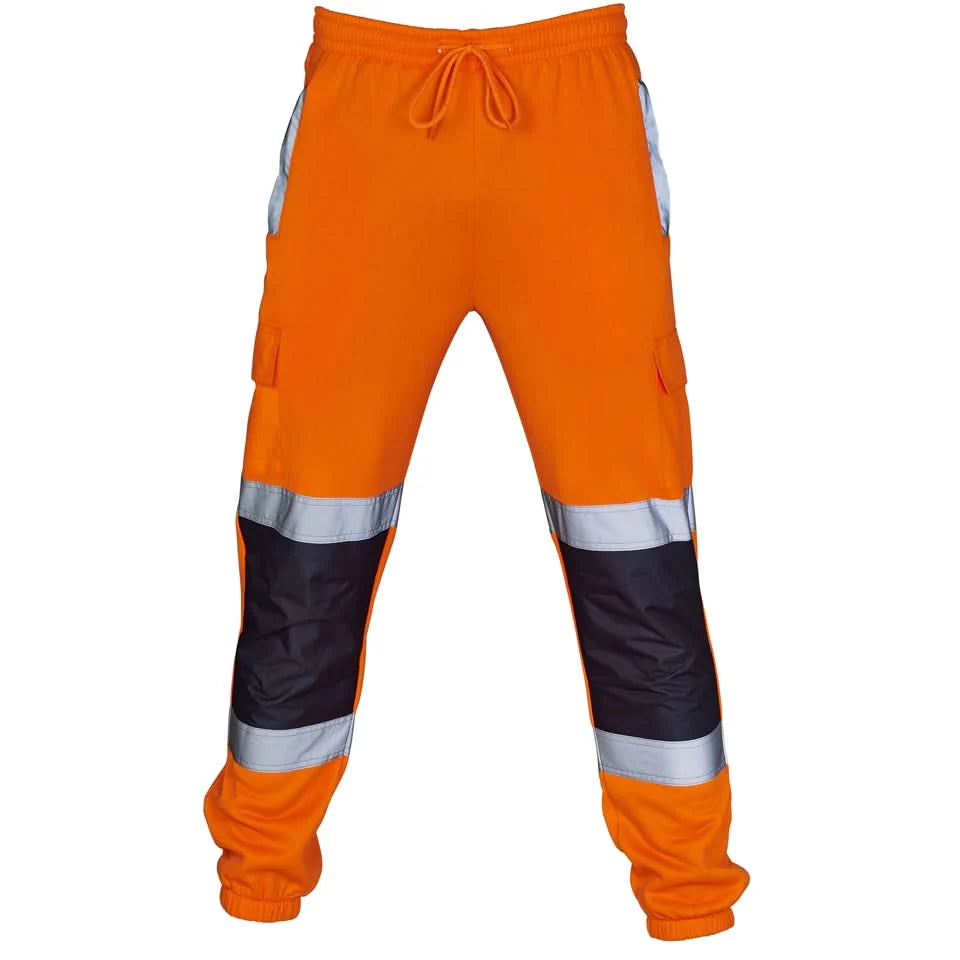 Supertouch - Hi Vis 2 Tone Jogging Bottoms - H111Y |  Supertouch