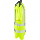 EcoViz COOLMAX High Performance Polo Shirt Trimstone P12 - - Customisable Hi-Vis Polo Shirts