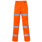 Supertouch - Hi Vis 3 Band Polycotton Trousers - H61 |  Supertouch