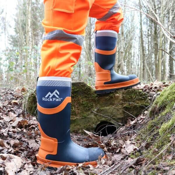 Rock Fall Silt Neoprene Safety Wellington RF290 - - Customisable Wellingtons