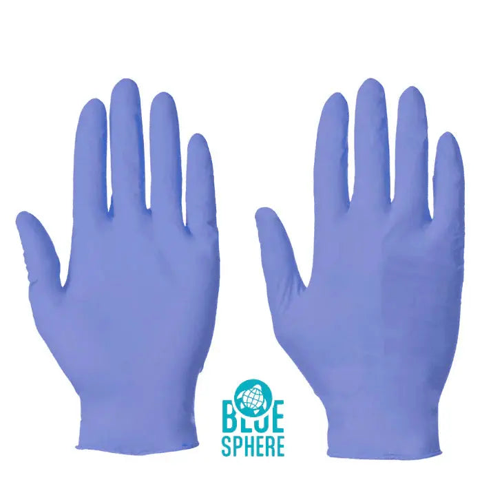 Supertouch Blue Sphere - Supertouch Eco Powderfree Nitrile Gloves - DS ...