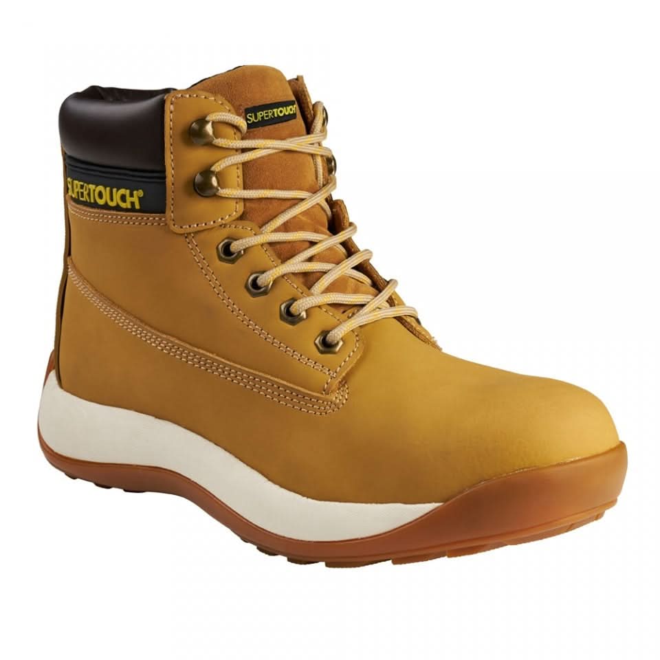 Supertouch - XLP30 Steel Toe Cap S3 Honey Safety Boot - SFW-051509 |  Supertouch