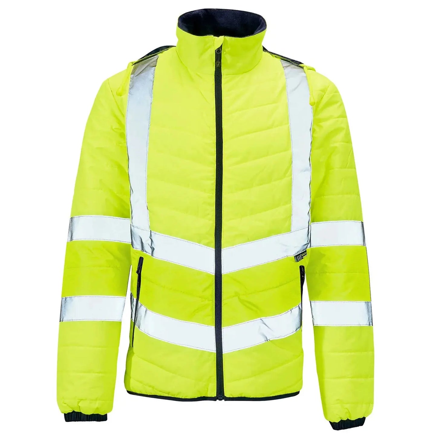 Supertouch Hi Vis Yellow Puffer Jacket - H148 |  Supertouch