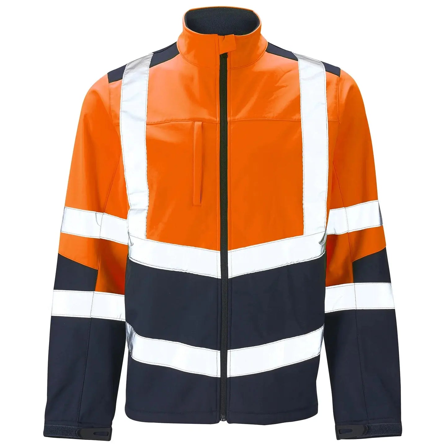 Supertouch Hi Vis 2 Tone Orange Softshell Jacket - H142 |  Supertouch