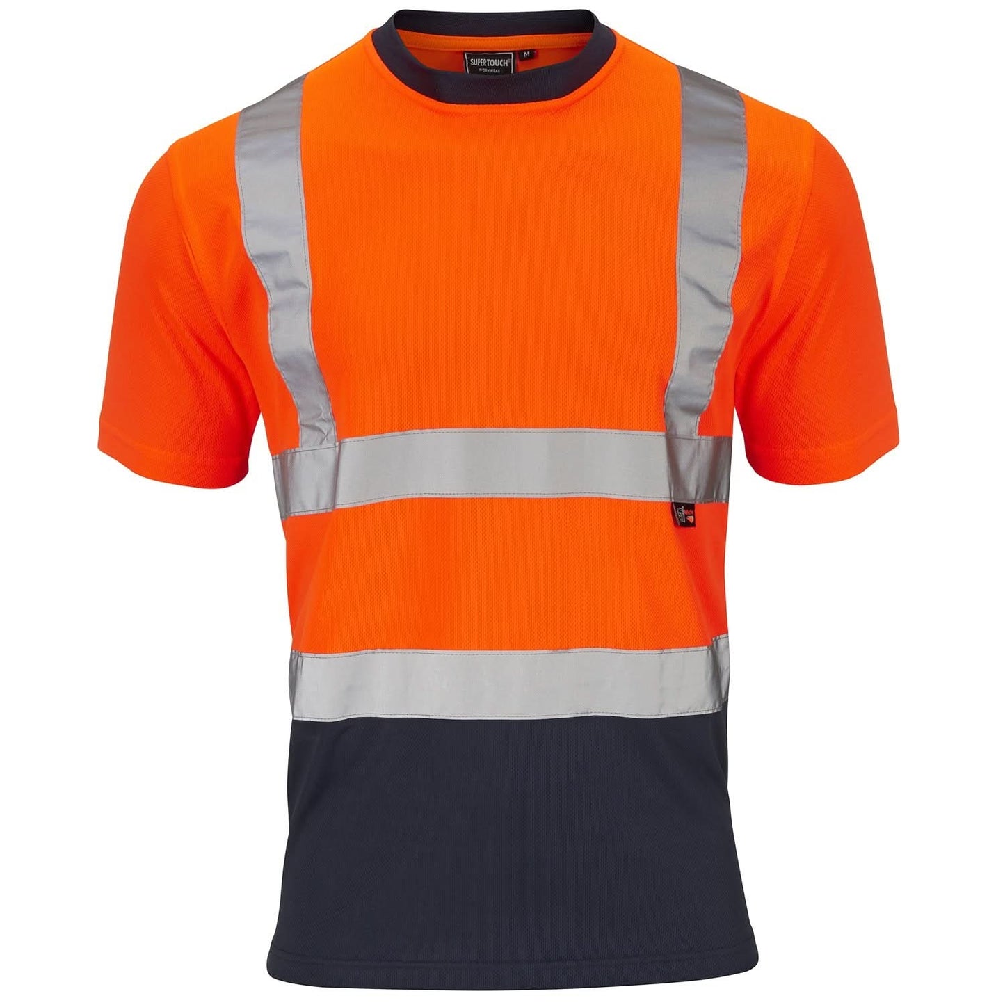 Supertouch Hi-Vis 2 Tone Orange T-Shirt - H137 |  Supertouch