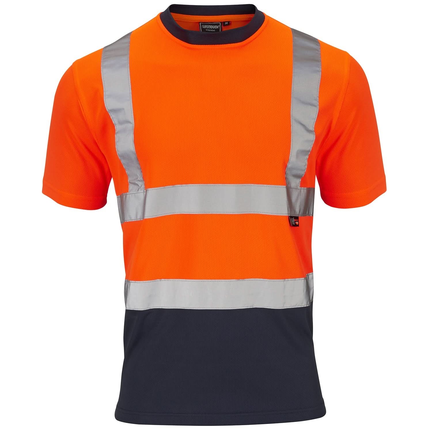 Supertouch Hi-Vis 2 Tone Orange T-Shirt - H137 |  Supertouch