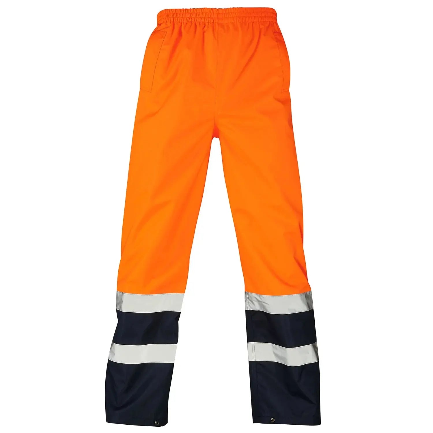 Supertouch Hi Vis Orange 2 Tone Overtrousers - H128 |  Supertouch
