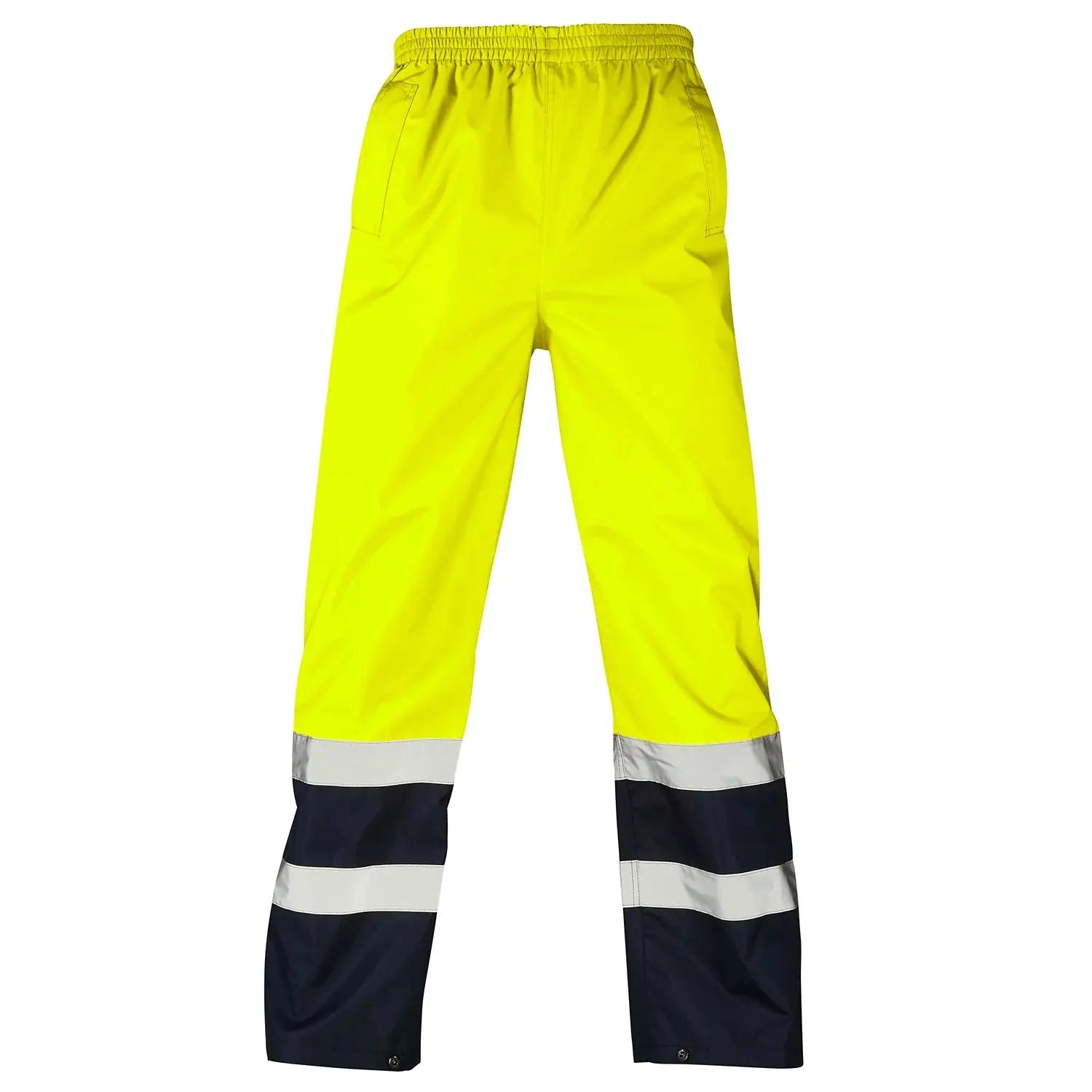Supertouch Hi Vis Yellow 2 Tone Overtrousers - H127 |  Supertouch