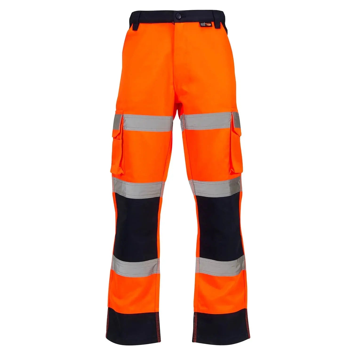Supertouch Hi-Vis 2 Tone Orange Combat Trousers - H139 |  Supertouch