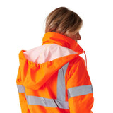 Supertouch - Ladies Hi Vis Orange Kamela Padded Jacket - HV301 |  Supertouch